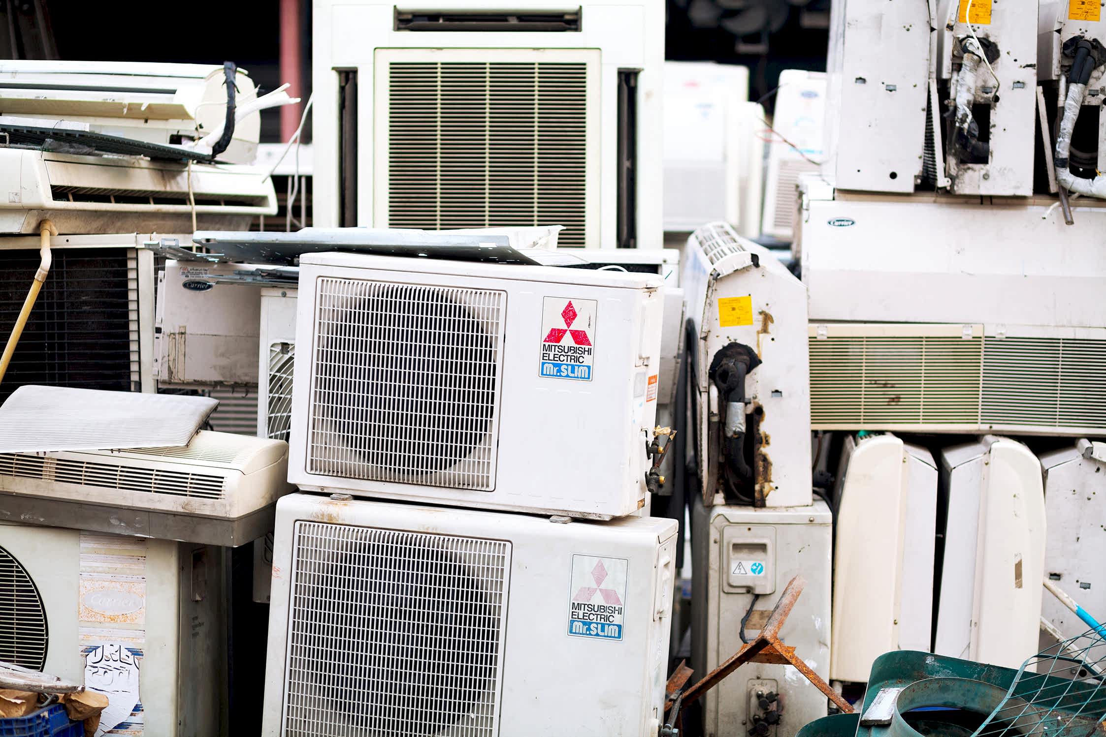 Air Conditioner Landfill